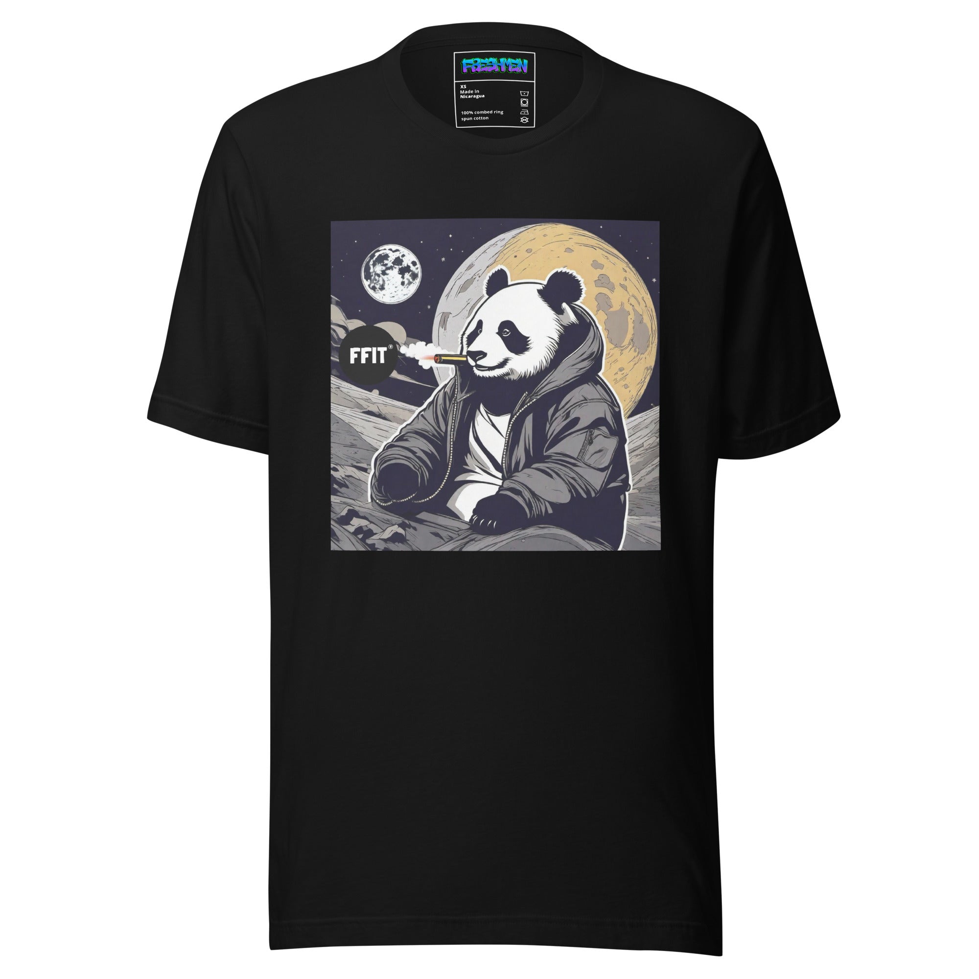 Freshmen FFIT Panda Moon Trip Unisex T-Shirt