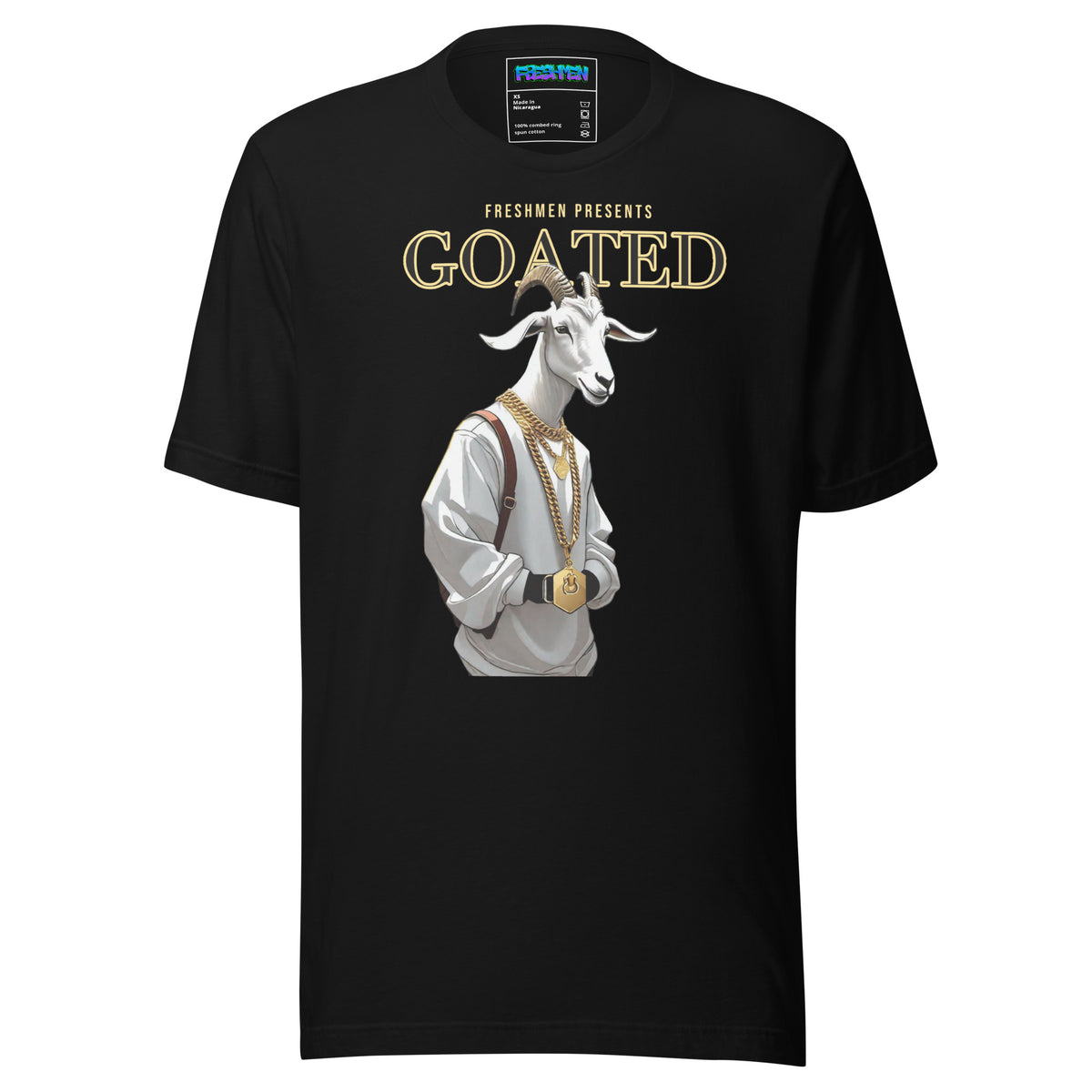 Freshmen Presents Goated Goat Unisex T-Shirt