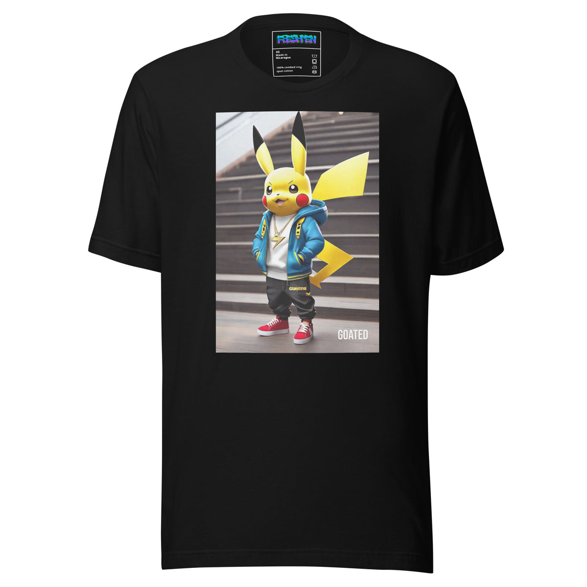 Freshmen 3D Pikachu Goated Unisex Graphic T-Shirt