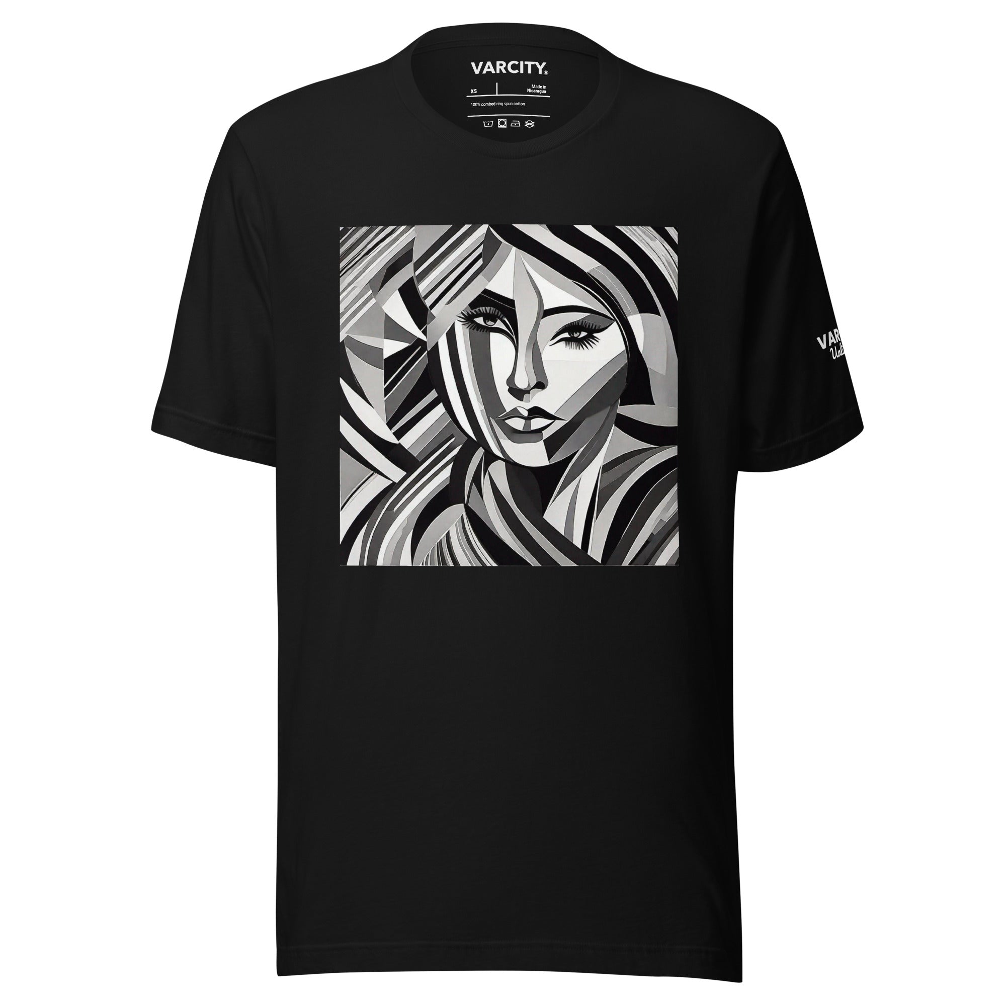 Varcity Unlimited Abstract Faces Unisex T-Shirt