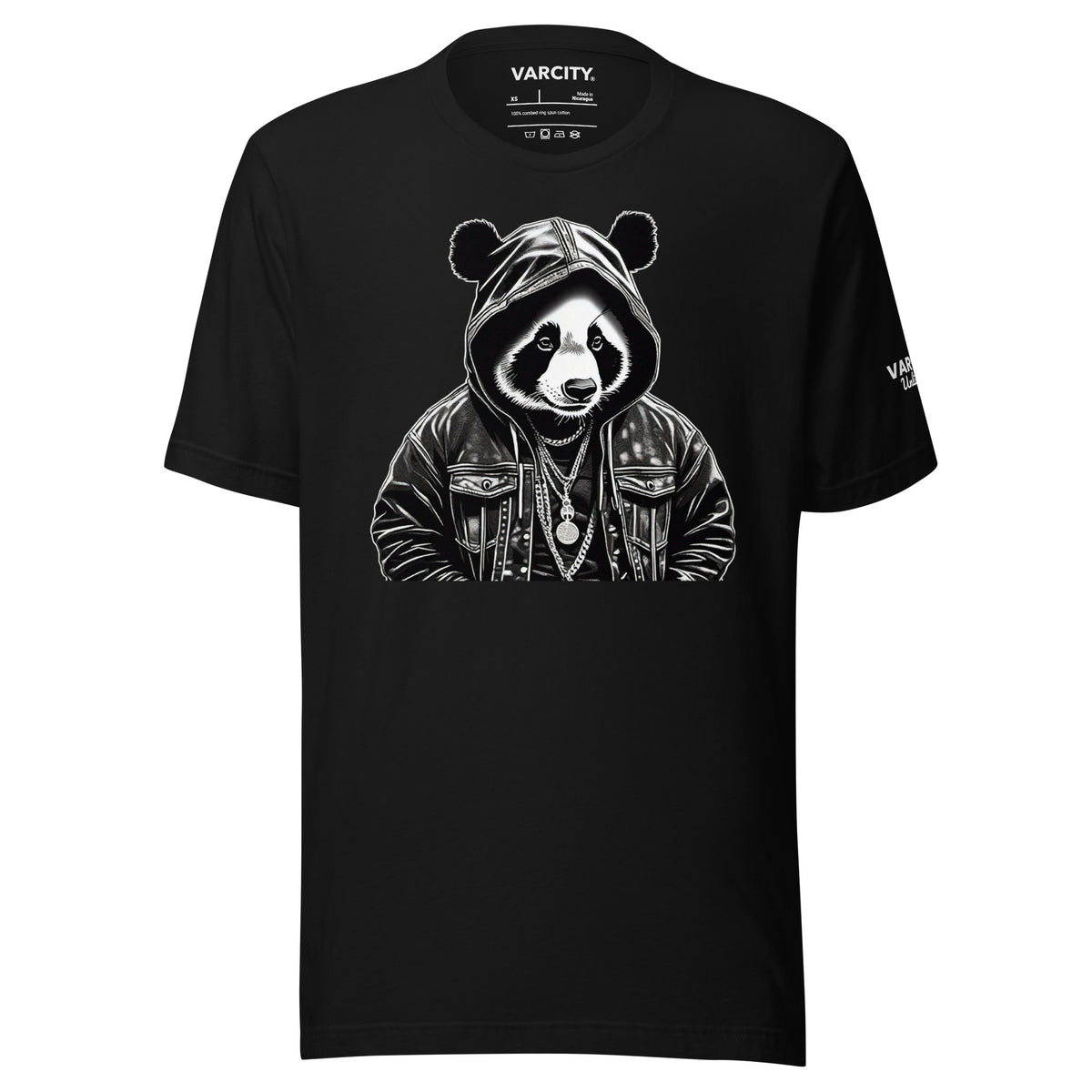 Varcity Panda Lifestyle Unisex Graphic T-Shirt