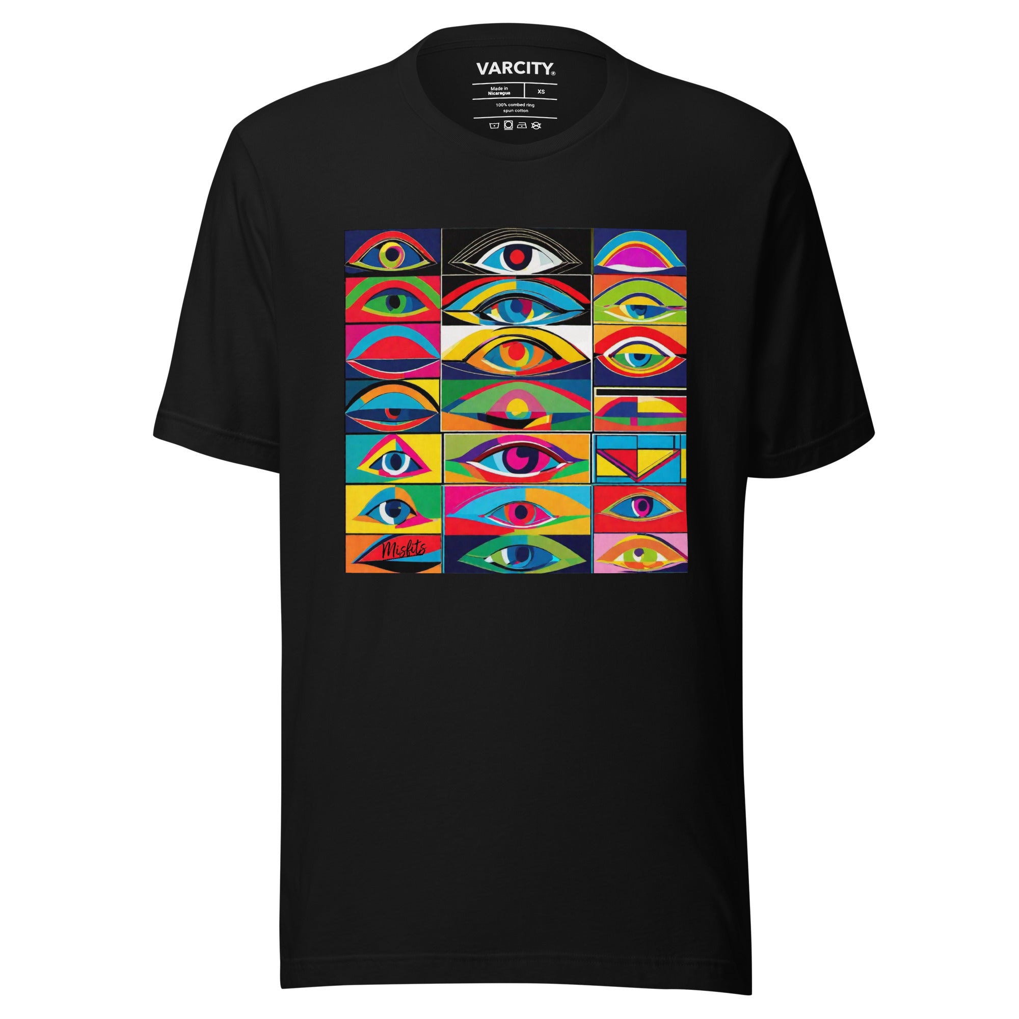 Varcity Misfits Eye Avant-Garde Unisex T-Shirt