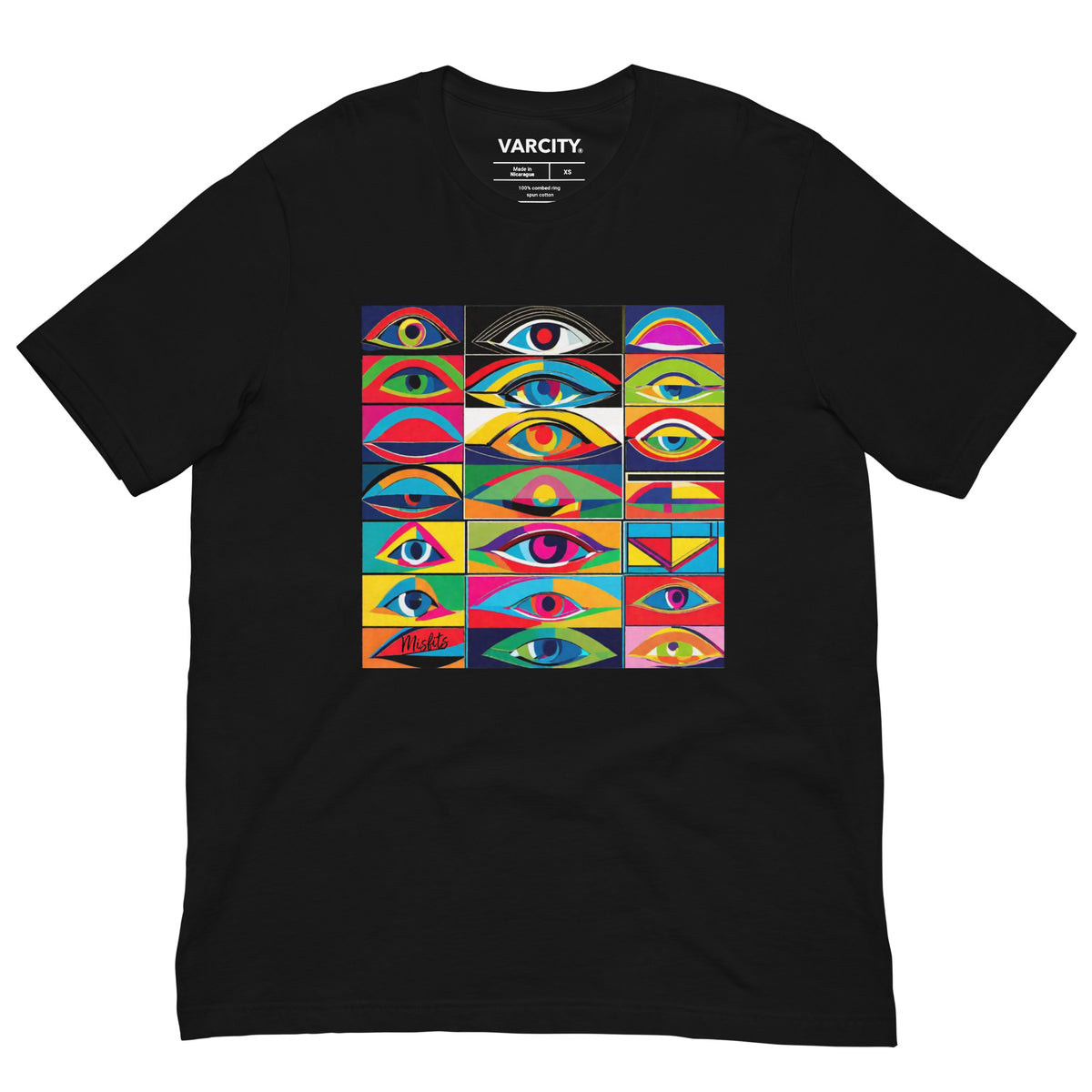 Varcity Misfits Eye Avant-Garde Unisex T-Shirt