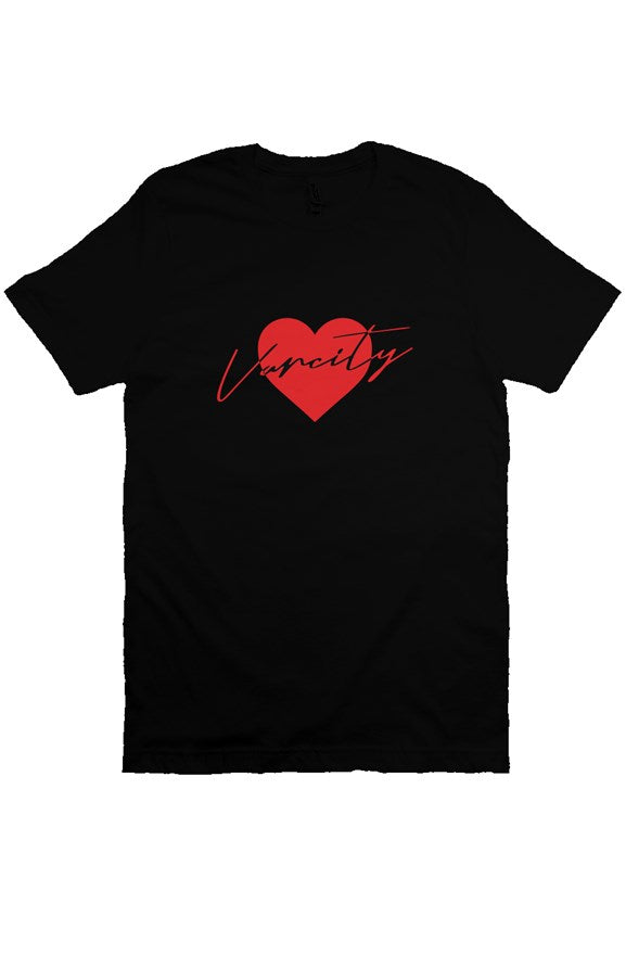 Varcity Croise Mon Coeur Tee