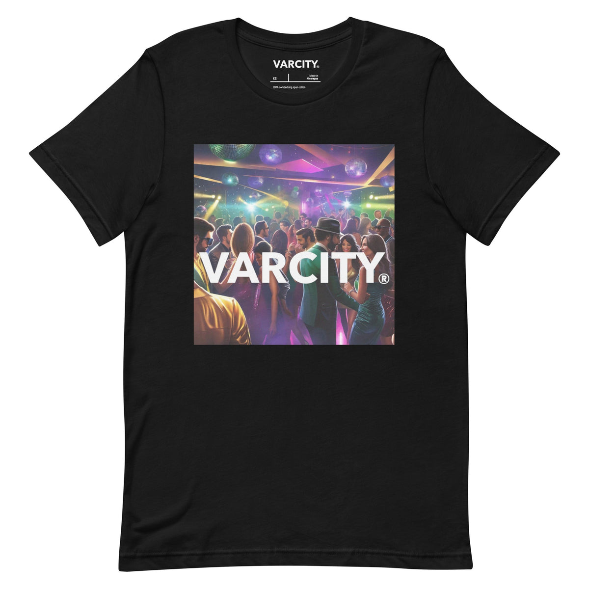 Varcity Disco Vibes Expressions T-Shirt