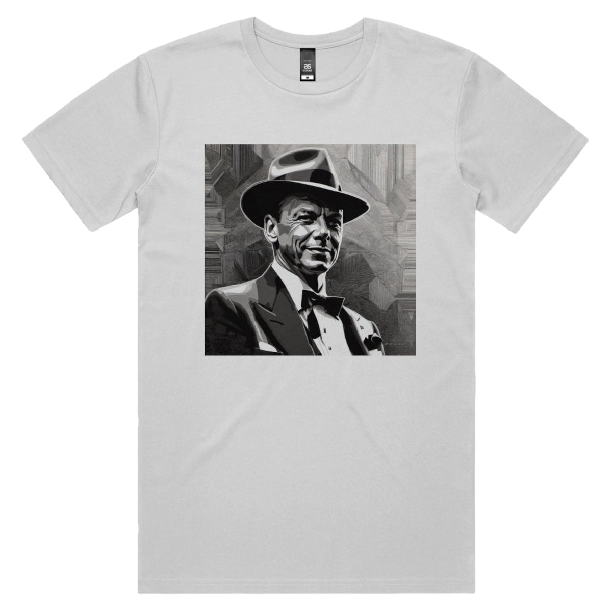 Varcity Eligible Gents Sinatra Homage T Shirt White