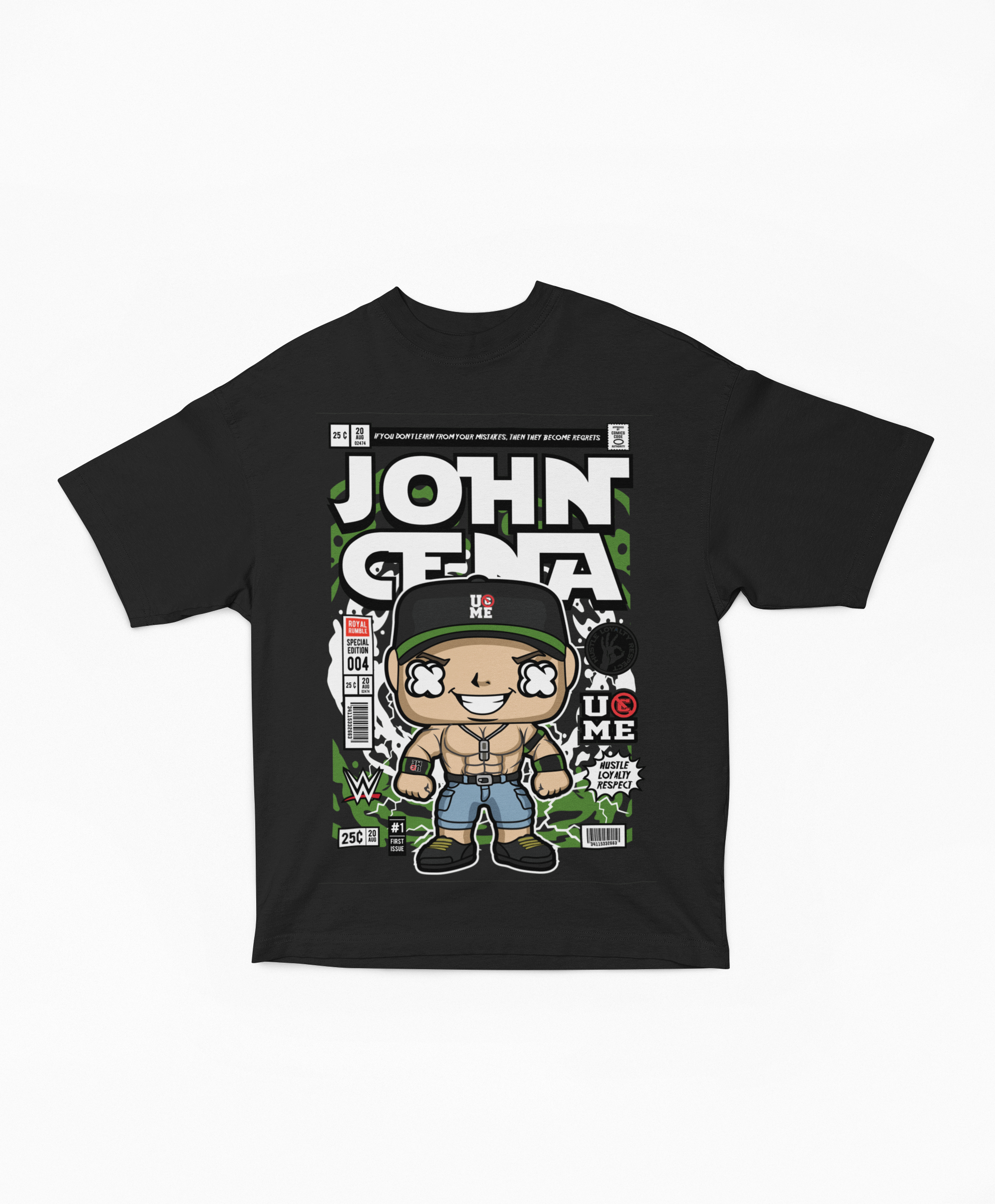 Varcity John Cena Pop Art Premium Tee Black