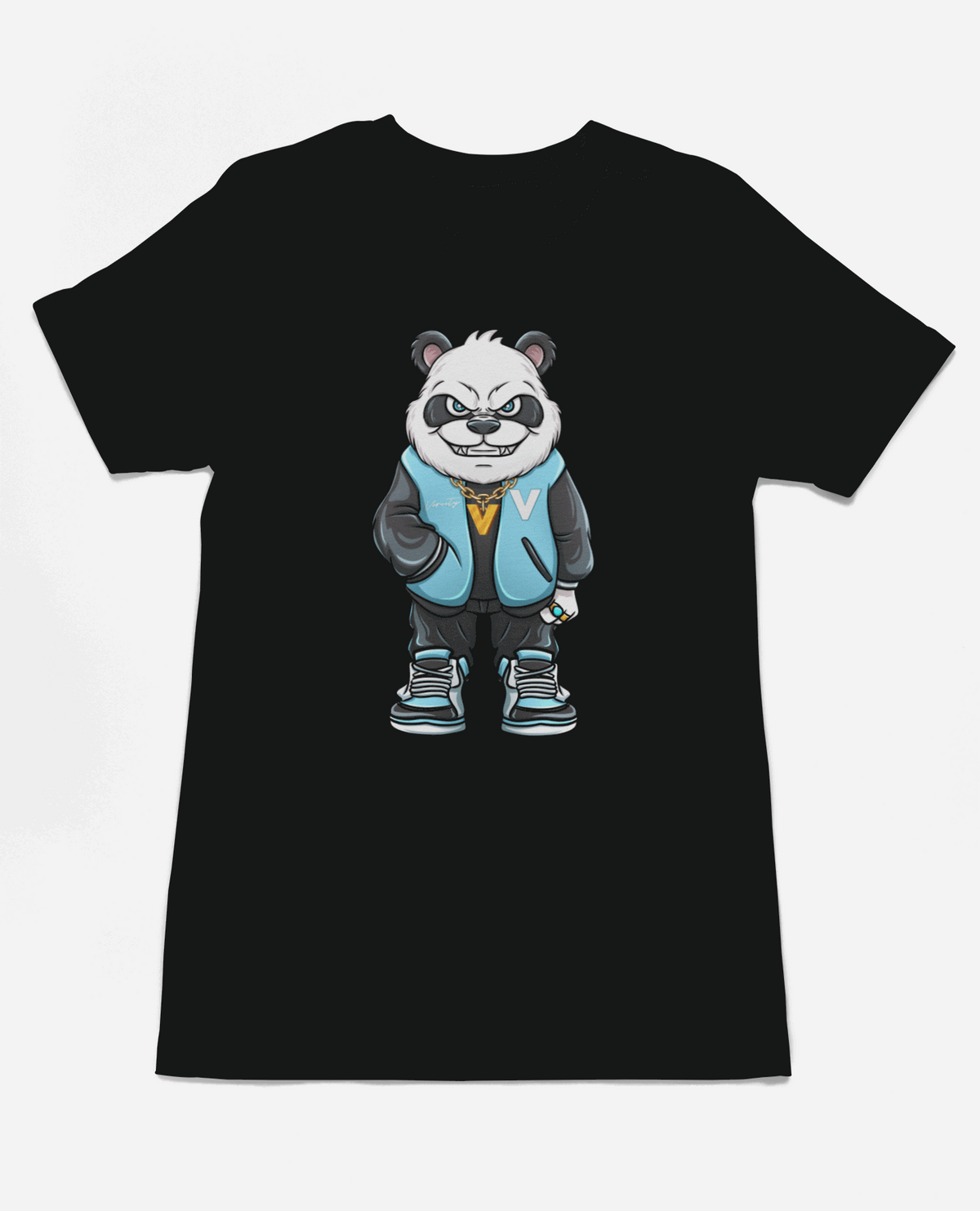 Varcity Panda Soft Style Tee