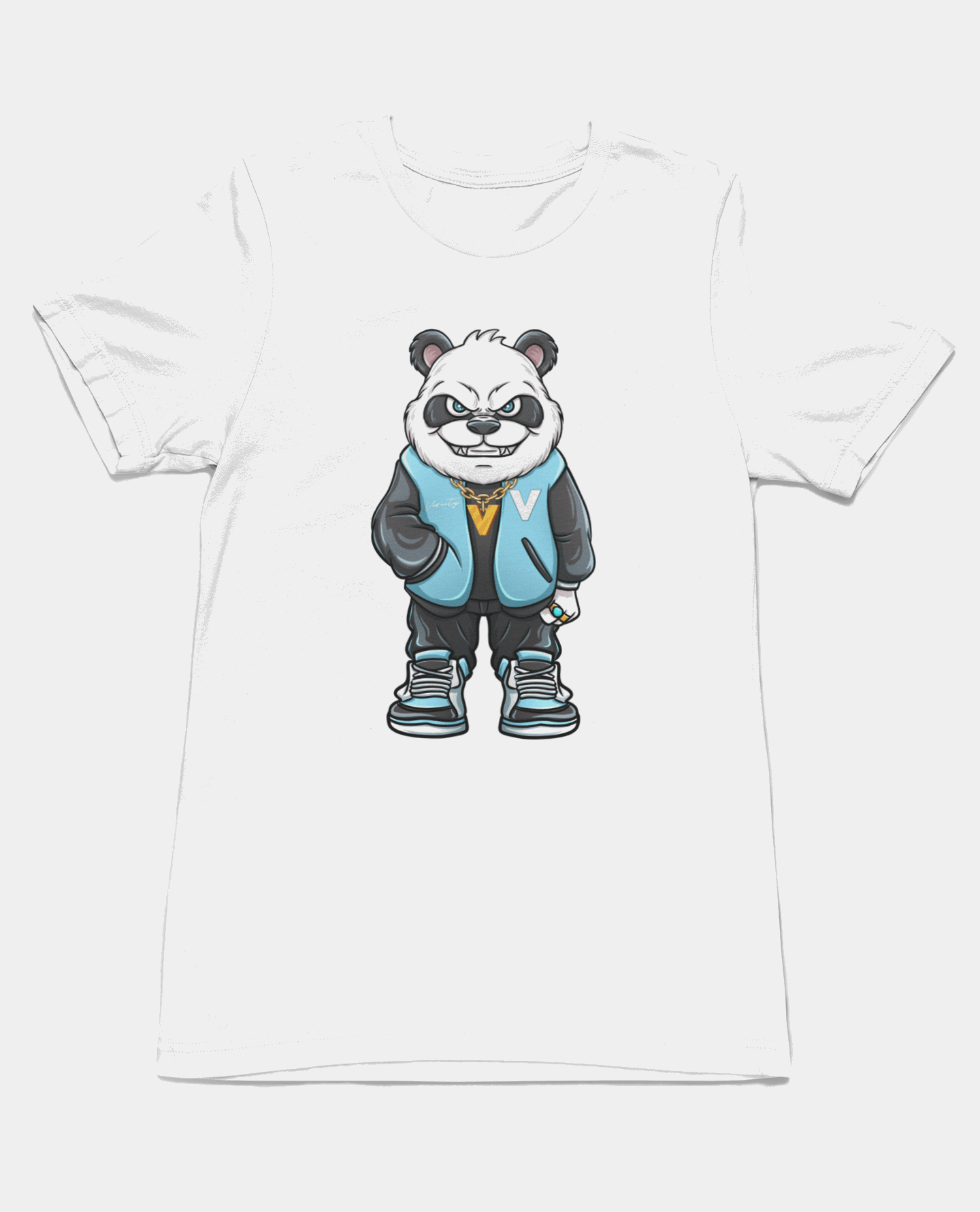 Varcity Panda Soft Style Tee