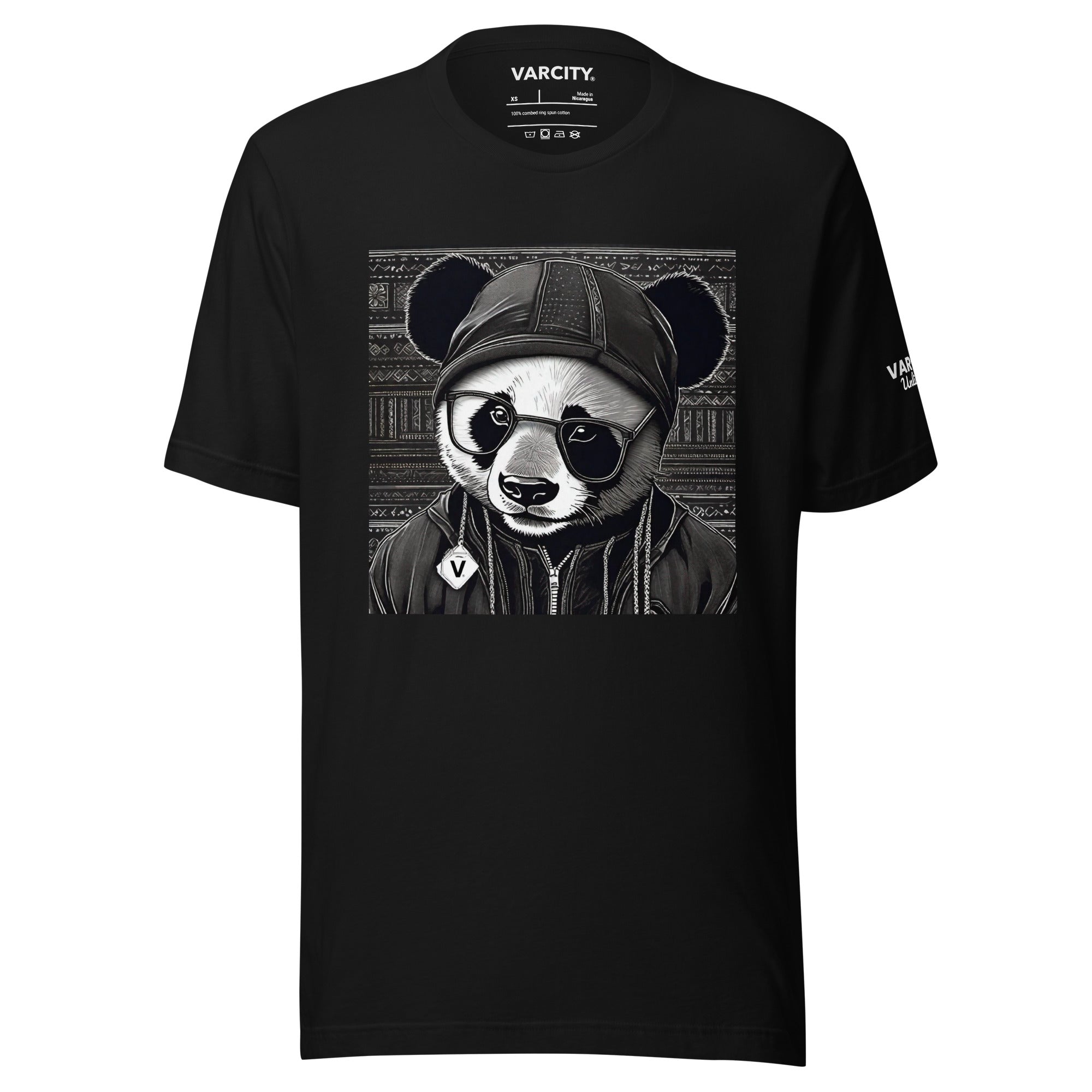 Varcity Panda Vibes Unisex T-Shirt