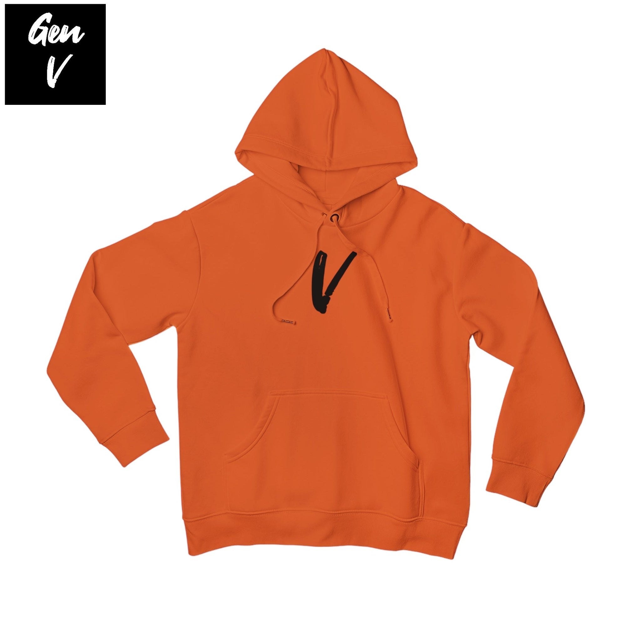 Hoodie Neon Orange