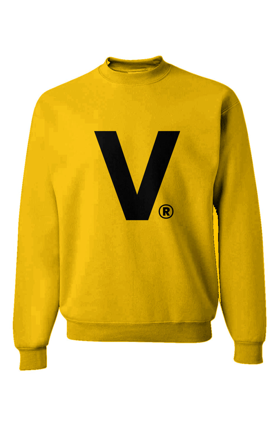 Varcity® Iconic V Logo Crewneck Sweatshirt Gold/Black