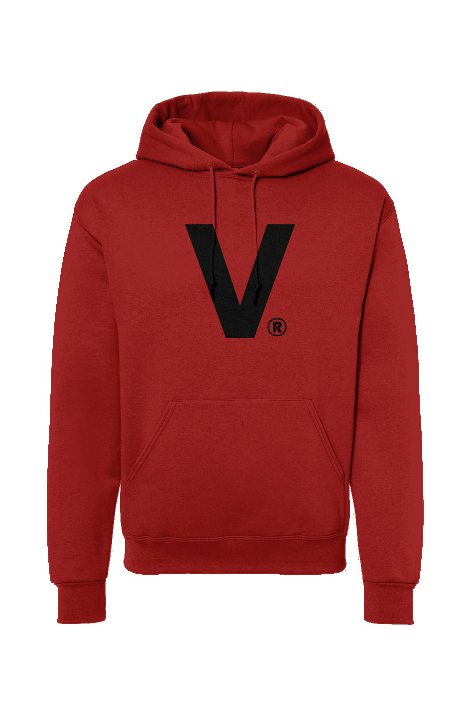 Varcity ® Iconic V Logo Pullover Hoodie Cardinal Red