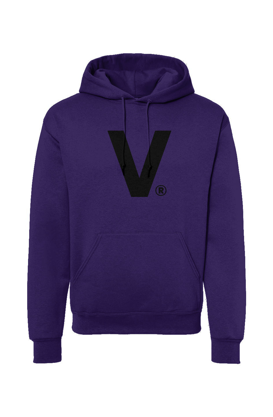 Varcity ® Iconic V Logo Hoodie Deep Purple