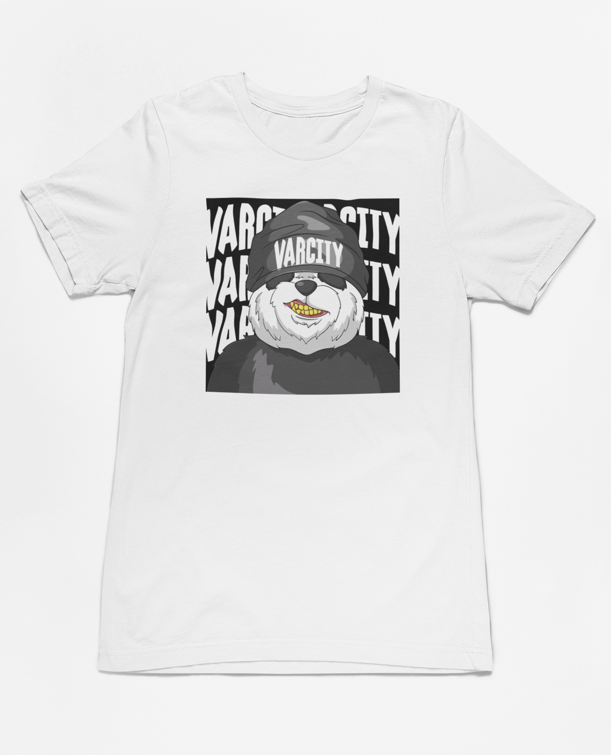 Varcity ® Panda Beanie Graphic Tee