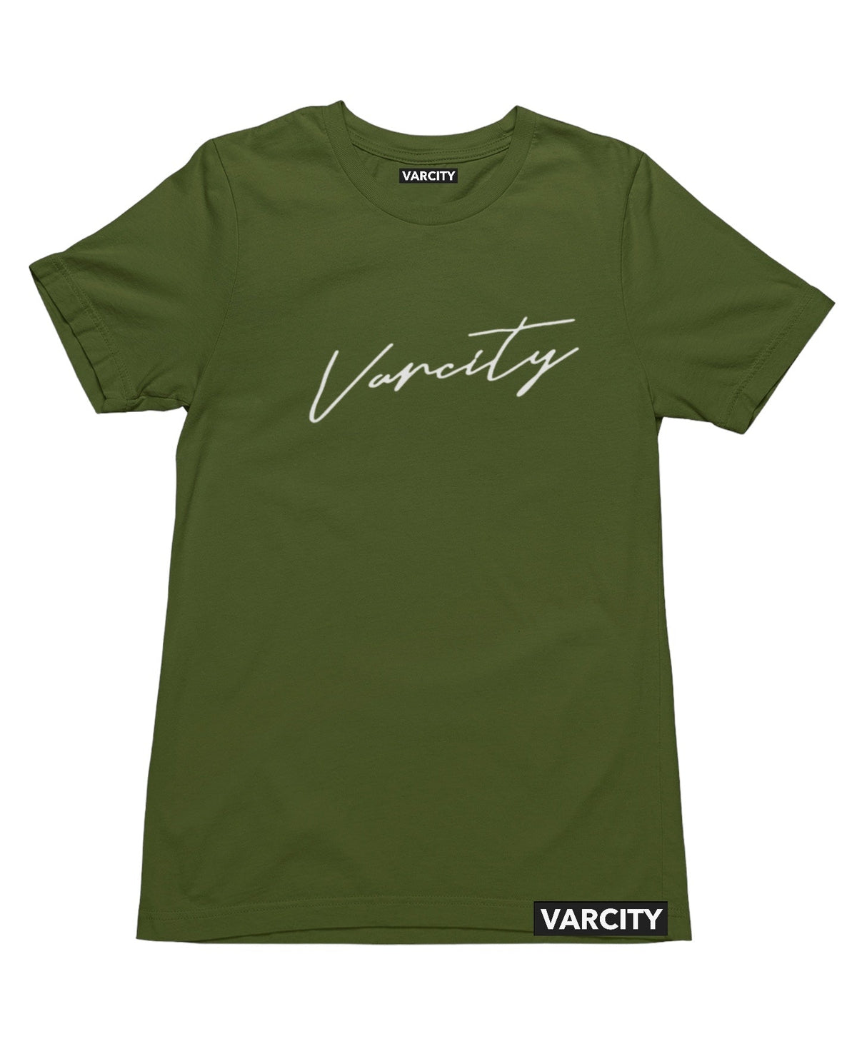 Varcity ® Signature Logo TShirt Military Green