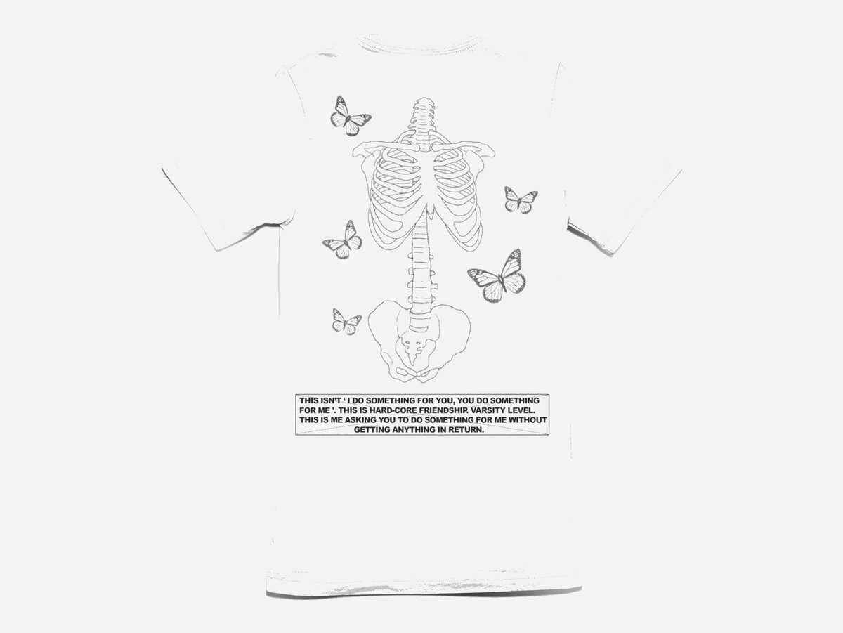 Varcity Skeleton Graphic Streetwear