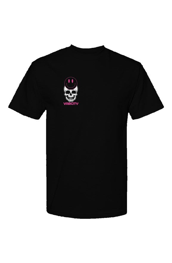 Varcity Unltd. Smile Skull Graphic Streetwear T Shirt