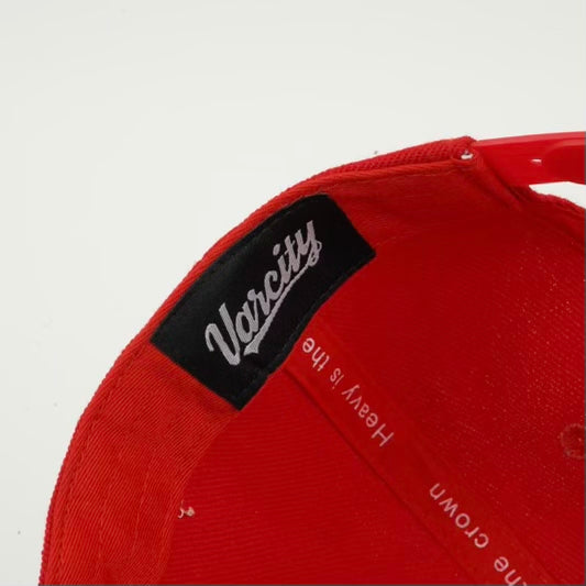 Varcity Undefined SnapBack Red