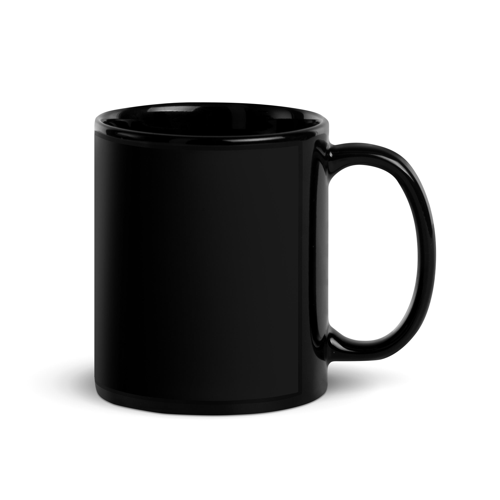 Varcity Unlimited Panda Black Glossy Mug