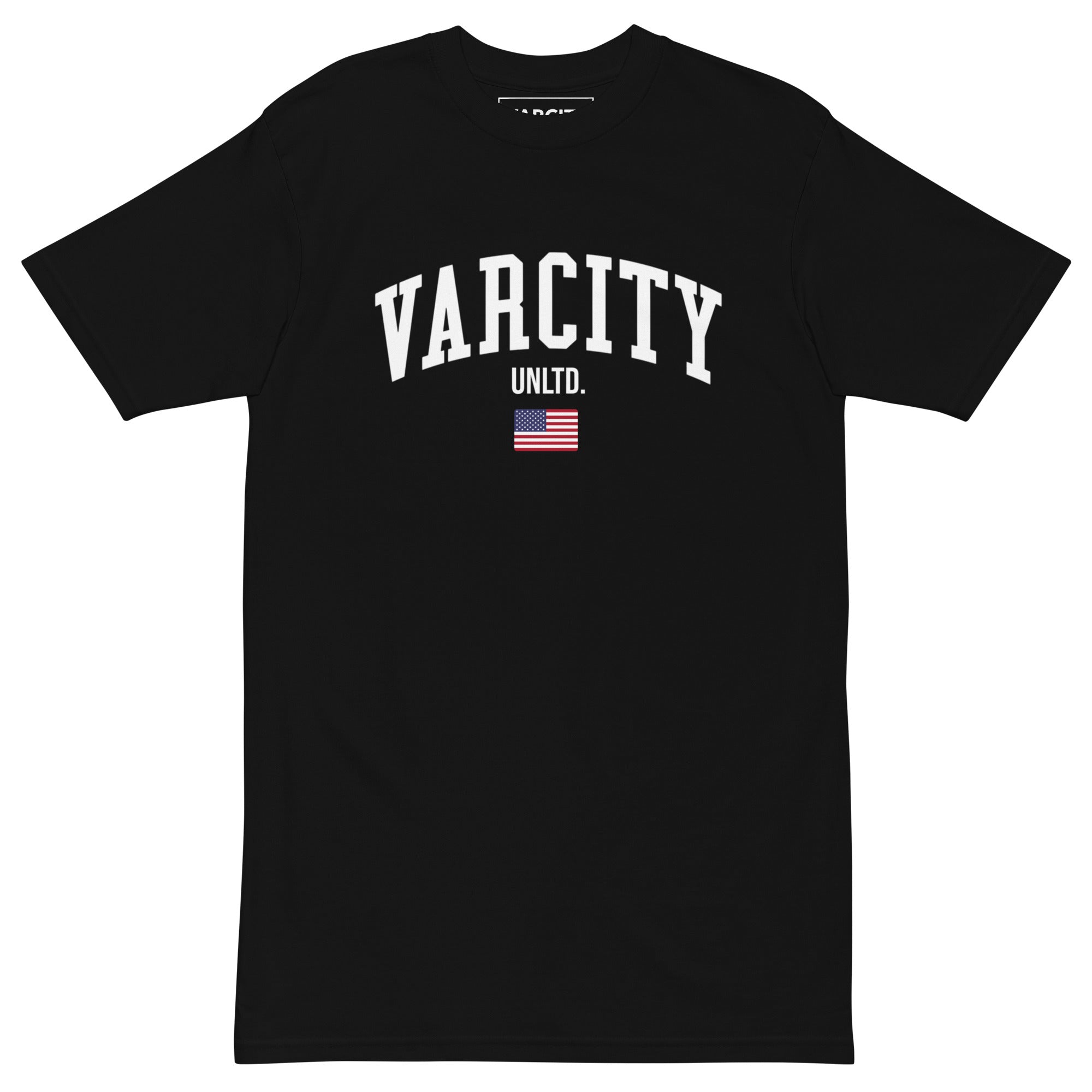 Varcity Unltd. Men’s Premium Tee Black