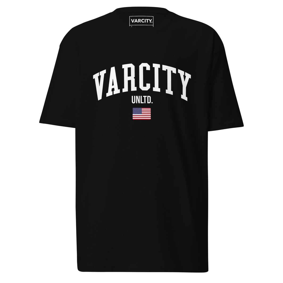 Varcity Unltd. Men’s Premium Tee Black