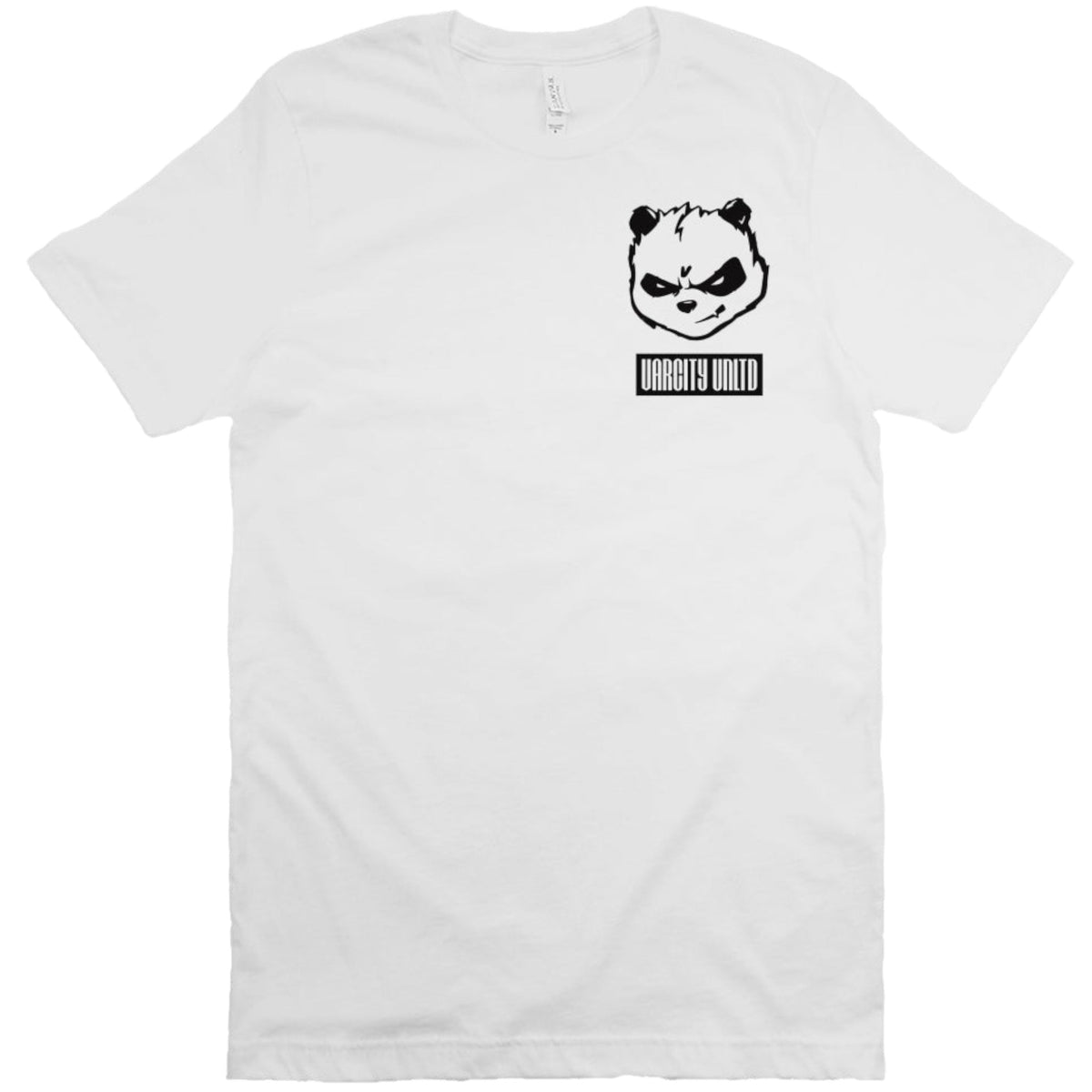 Varcity Unltd ® Classic Panda Tee White