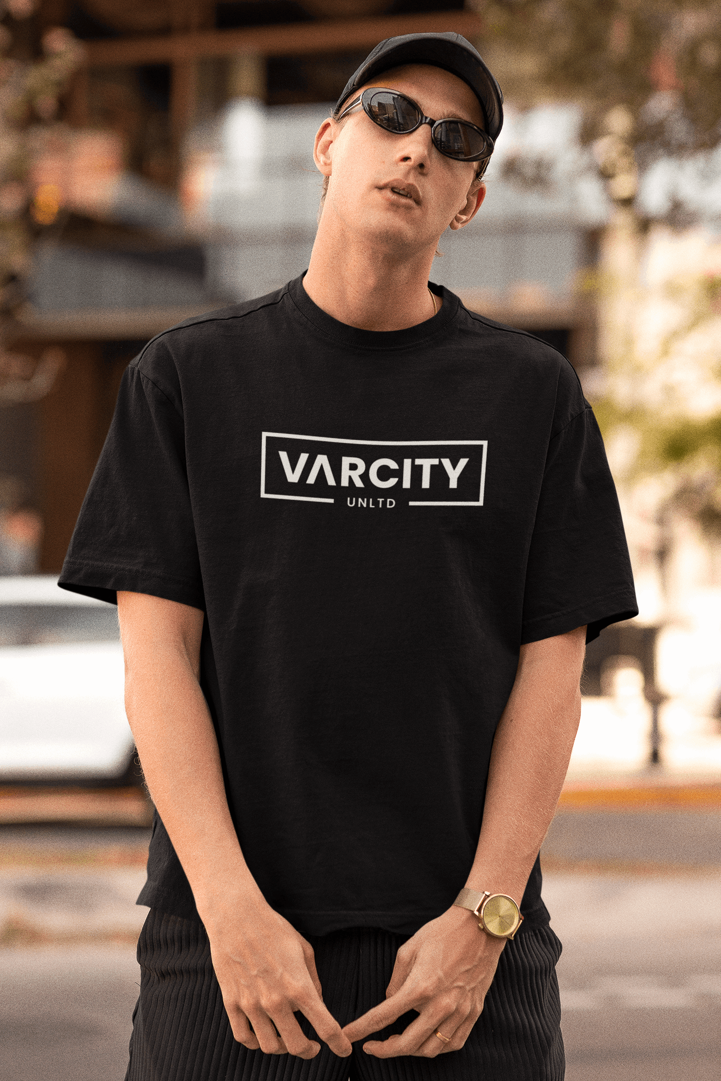 Varcity Unltd ® Foundations Oversized Heavyweight Tee Black