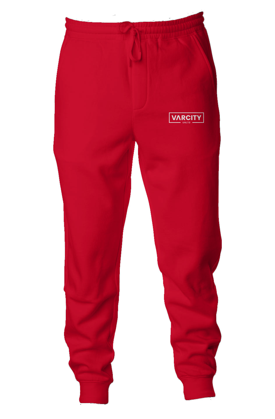 Varcity Unltd ® Midweight Fleece Joggers Red