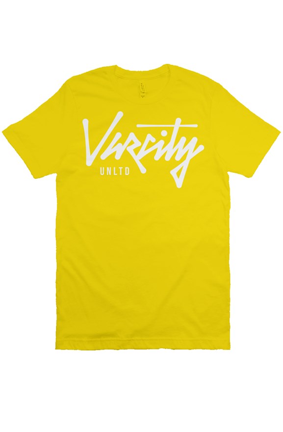 Varcity Unltd ® Script Logo Tee