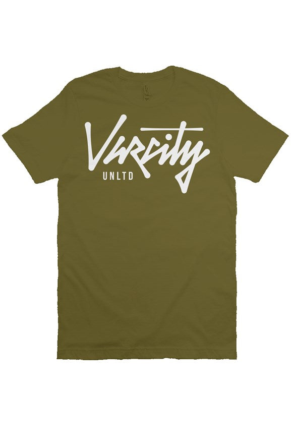 Varcity Unltd ® Script Logo Tee