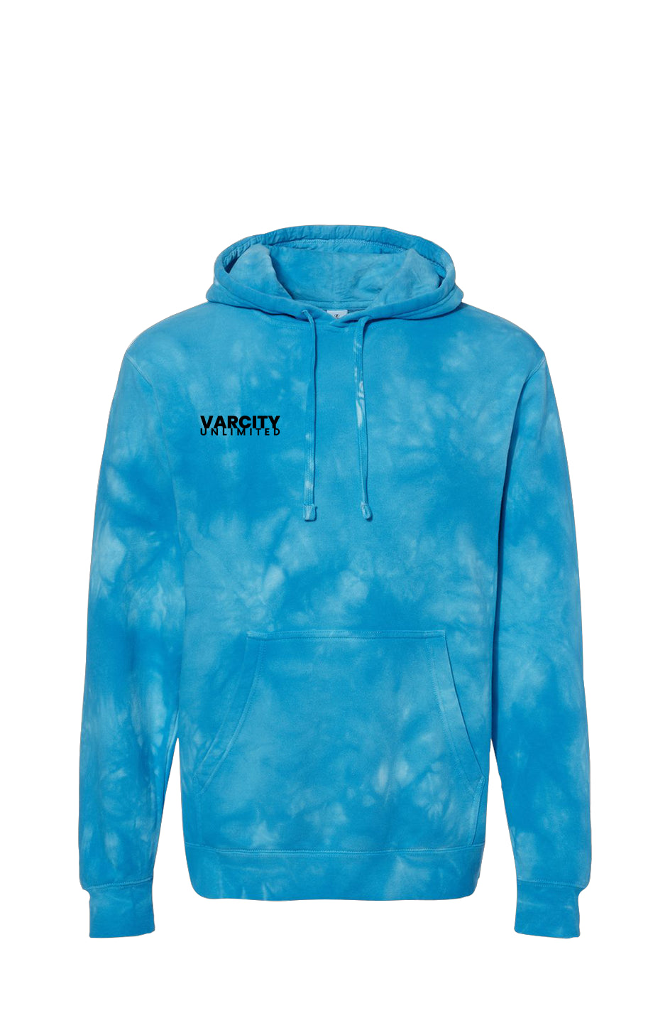 Varcity Unltd Tie Dye Aqua Blue Hoodie