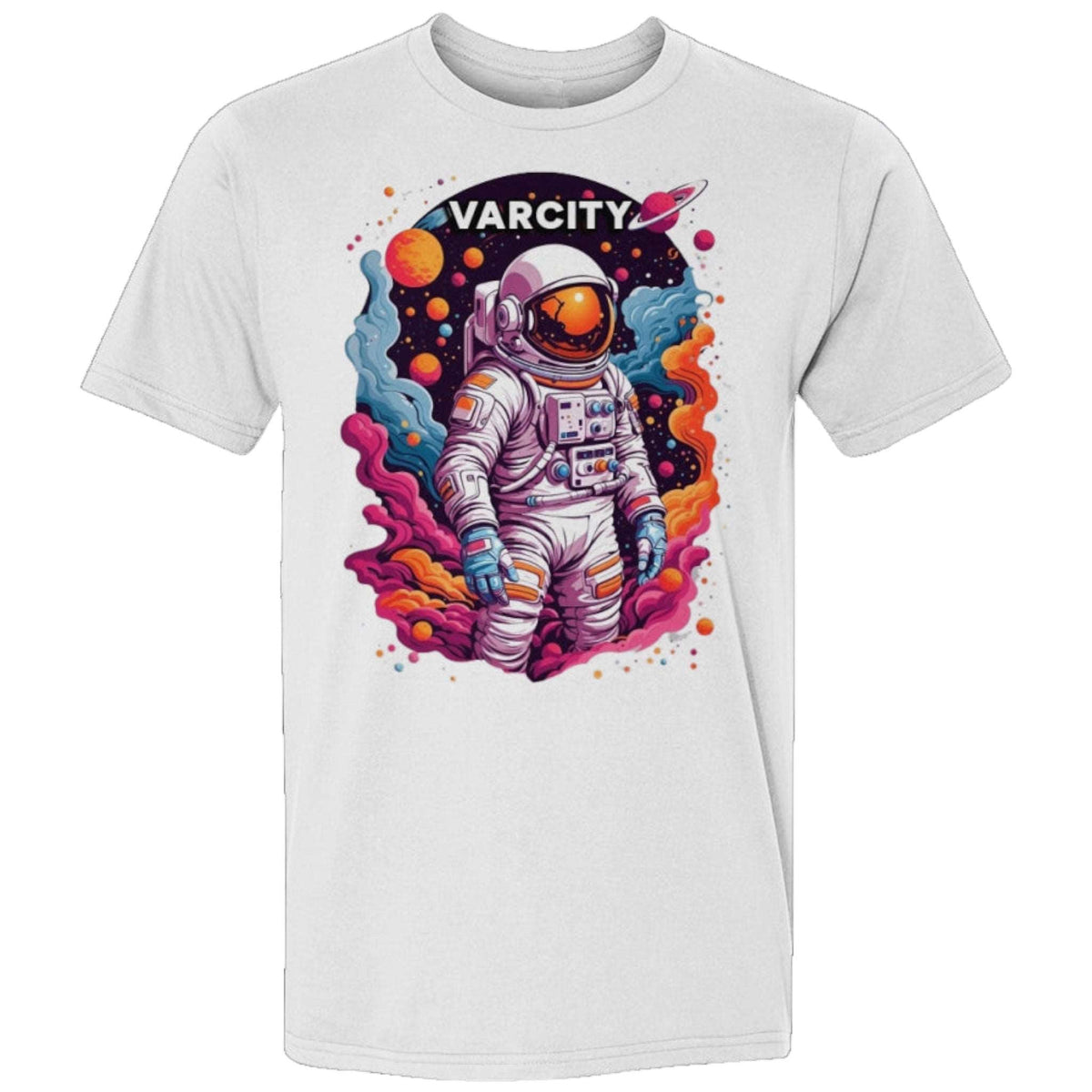 Varcity Wrld ® Astronaut Tee White