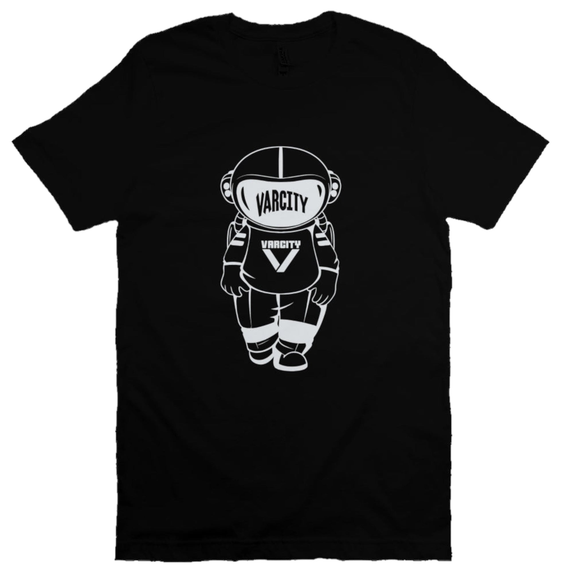 Varcity Wrld ® Spaceboy T Shirt Black