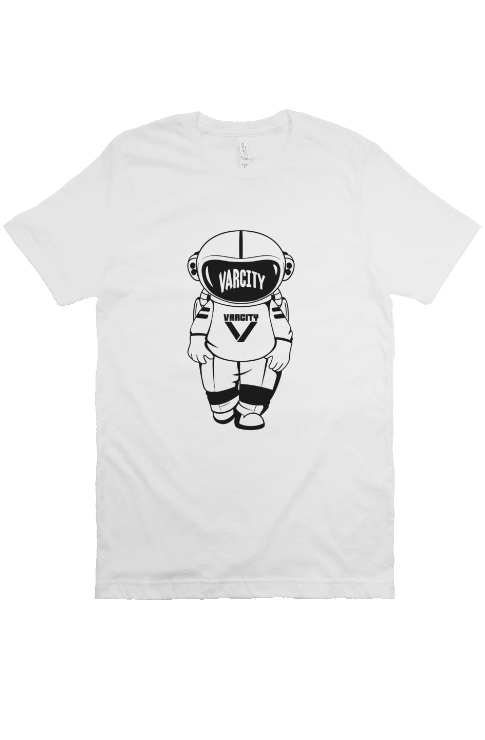 Varcity Wrld ® Spaceboy T Shirt White 