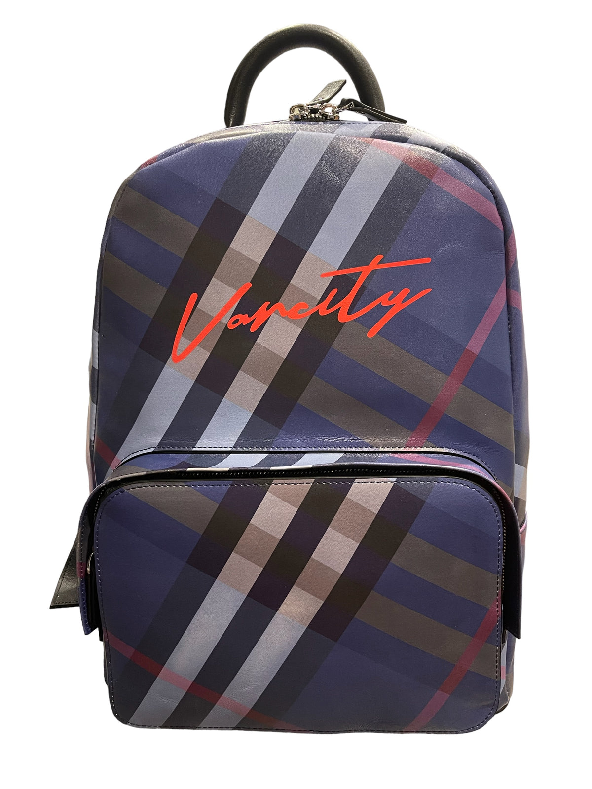 Varcity ® Red Signature Leather Backpack